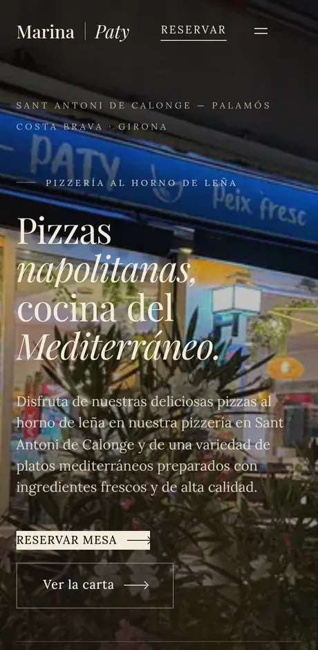 Web de Marina Paty