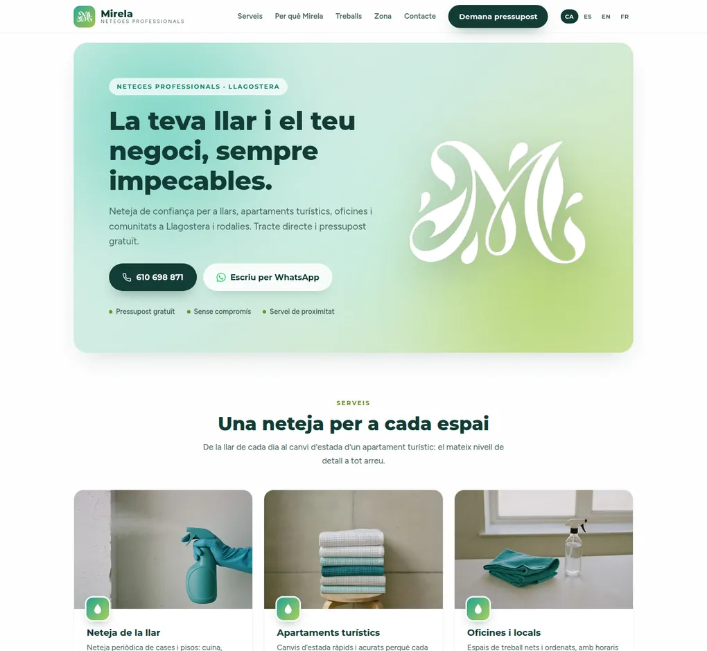 Web de Mirela Neteges